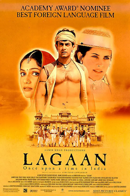 Poster for Lagaan: Once Upon a Time in India
