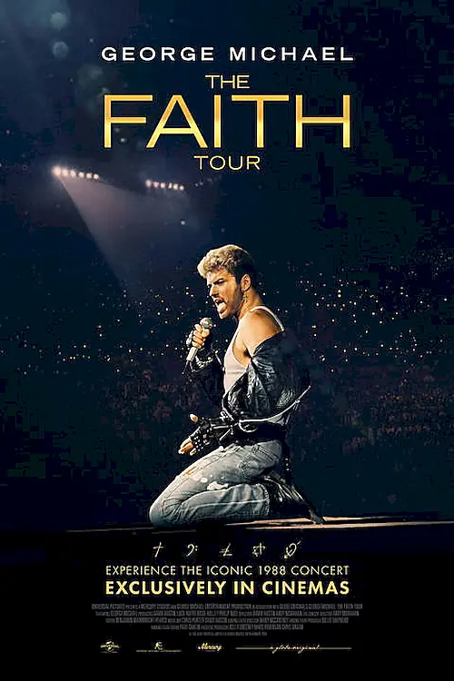 Poster for George Michael - The Faith Tour