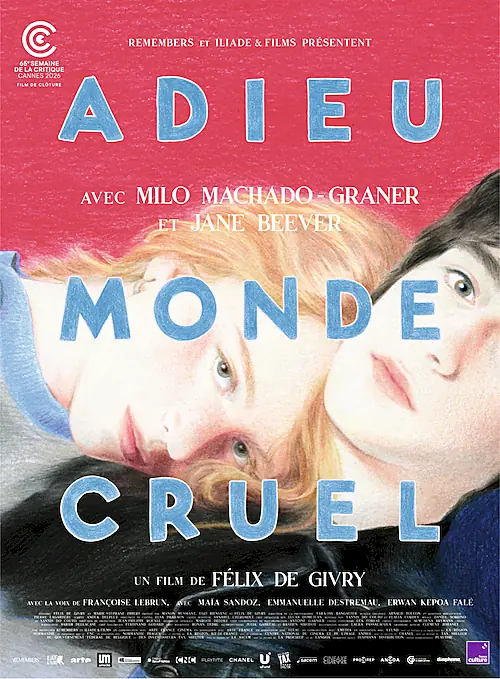 Poster for Adieu monde cruel