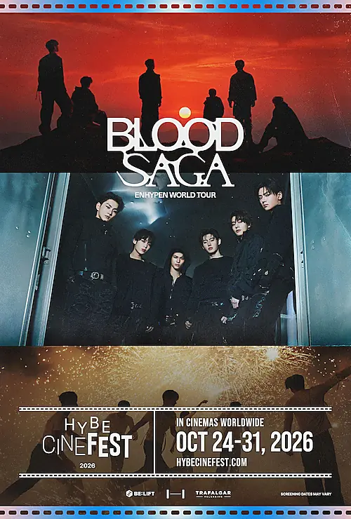 Poster for Enhypen World Tour 'Blood Saga'