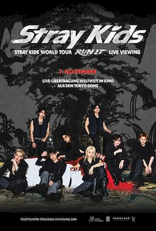 Poster for Stray Kids World Tour <RUN IT> LIVE VIEWING