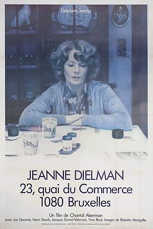 Poster for Jeanne Dielman, 23, quai du Commerce, 1080 Bruxelles