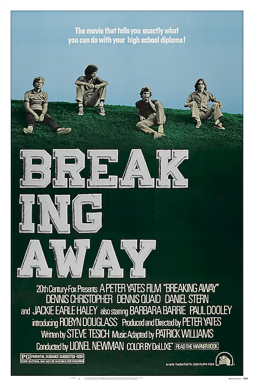 Poster for *Breaking Away*