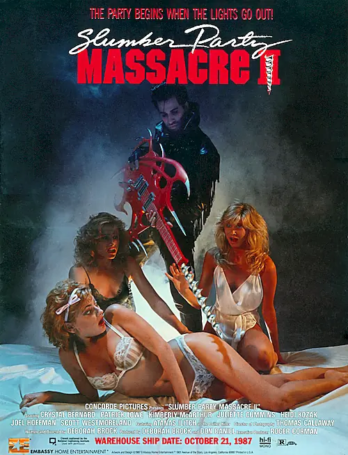 Poster for Slumber Party Massacre II