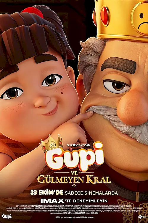 Poster for Gupi and the King Who Doesn't Smile