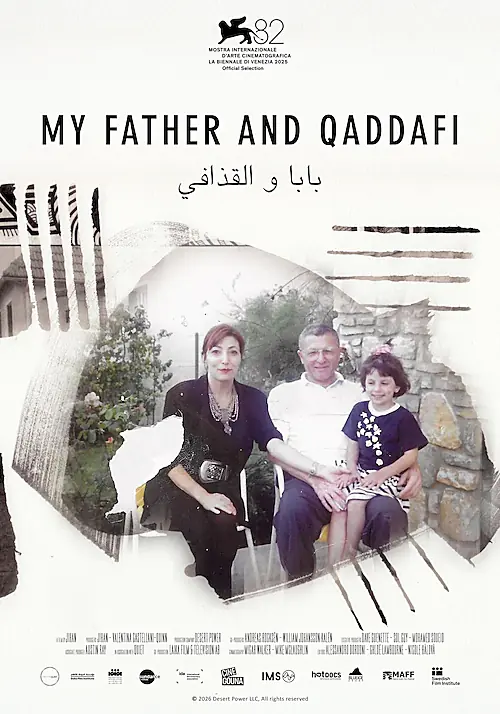Poster for My Father and Qaddafi