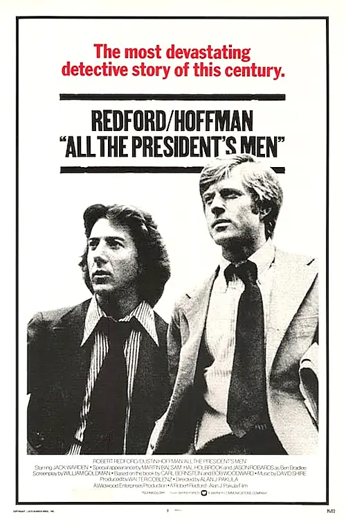 Poster for All the President's Men
