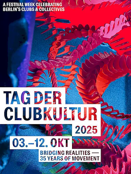 Poster for Tag der Clubkultur: Clubbing in Berlin Before Techno