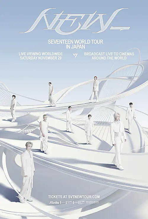 Poster for Seventeen World Tour [New_] in Japan: Live Viewing