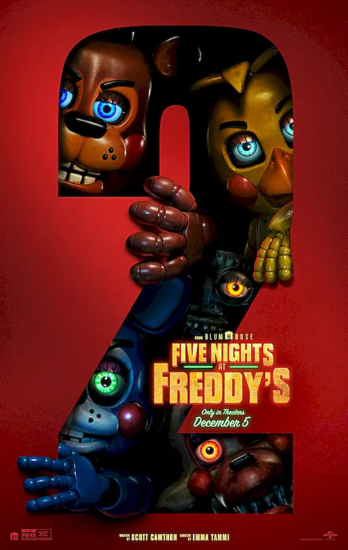 Poster for Five Nights at Freddy's 2