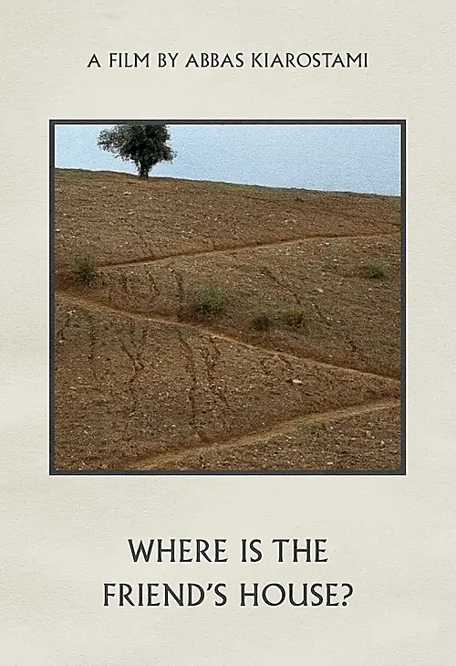 Poster for Where Is the Friend's House?