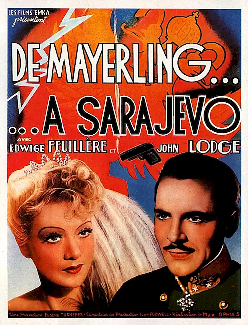Poster for De Mayerling à Sarajevo