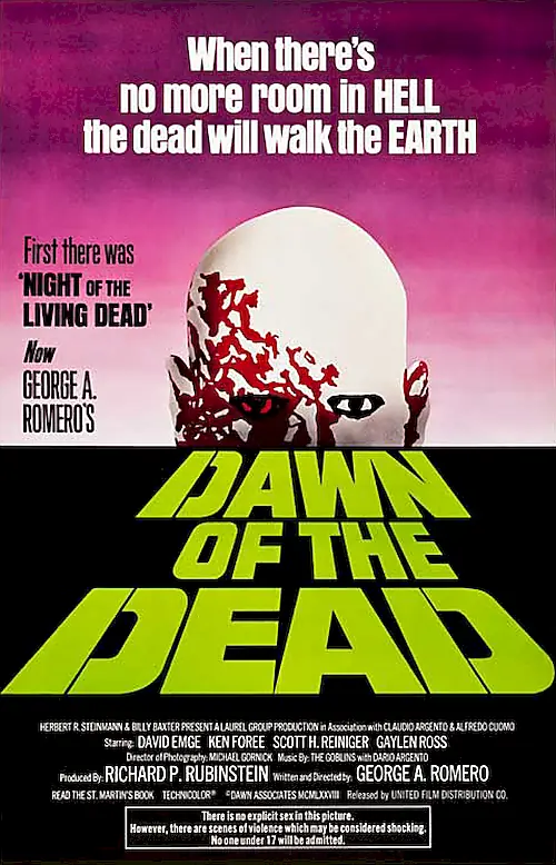 Poster for Dawn of the Dead