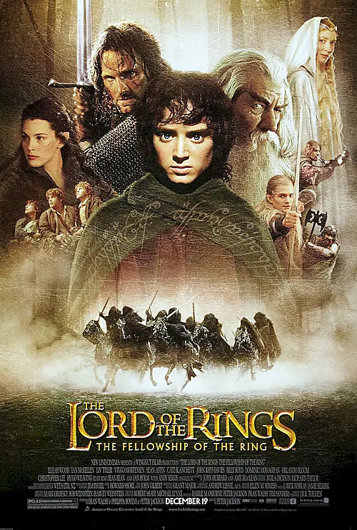 Poster for The Lord of the Rings: The Fellowship of the Ring