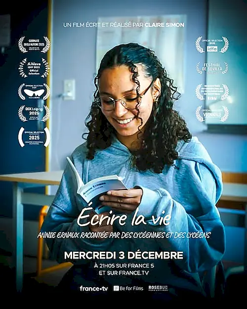 Poster for Écrire la vie - Annie Ernaux racontée par des lycéennes et des lycéens